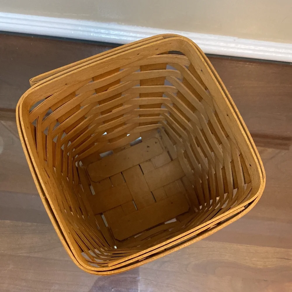 Longaberger Medium Spoon basket Hand oven Dresden, Ohio USA 1996